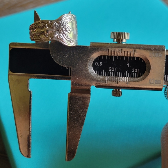 1890 Tiffany &Company Broom Corn Spoon Ring in Sterling Silver #69 - Picture 15 of 17